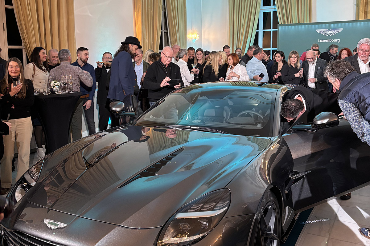Une Soirée Inoubliable : Lancement de la Nouvelle Vanquish à Mondorf-Les-Bains