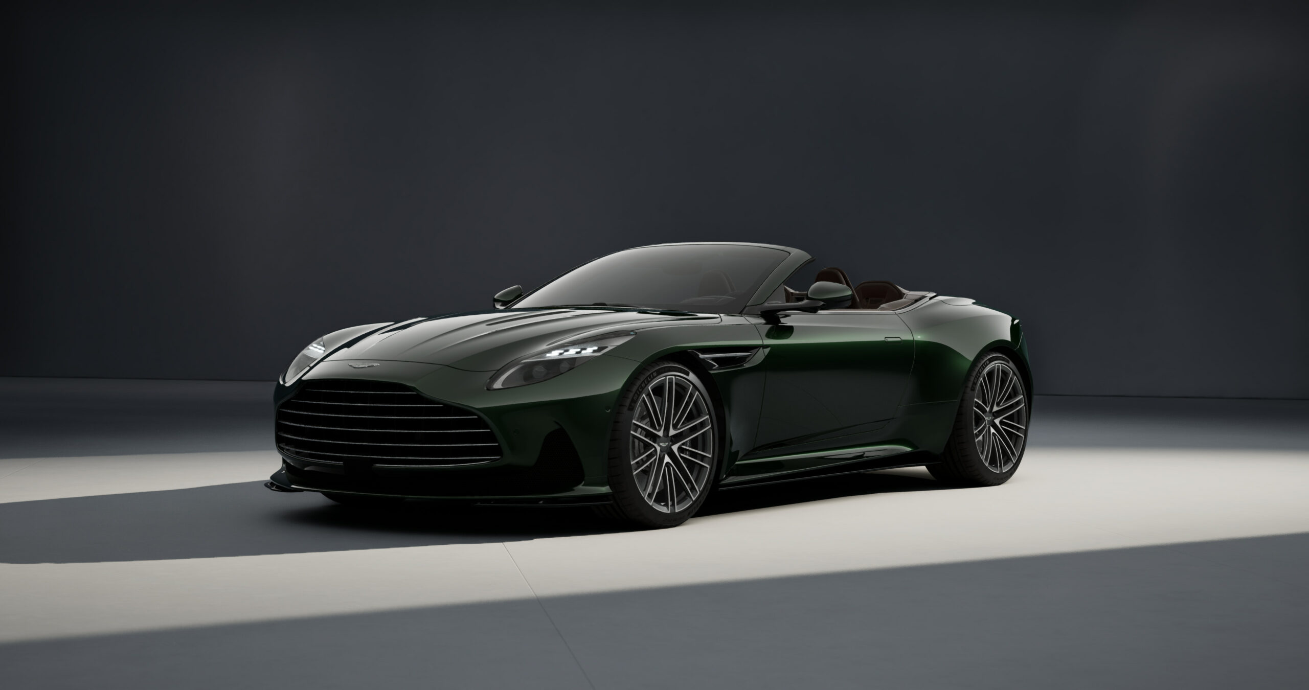 Ready2Drive Aston Martin DB12 Volante Ghillies Green