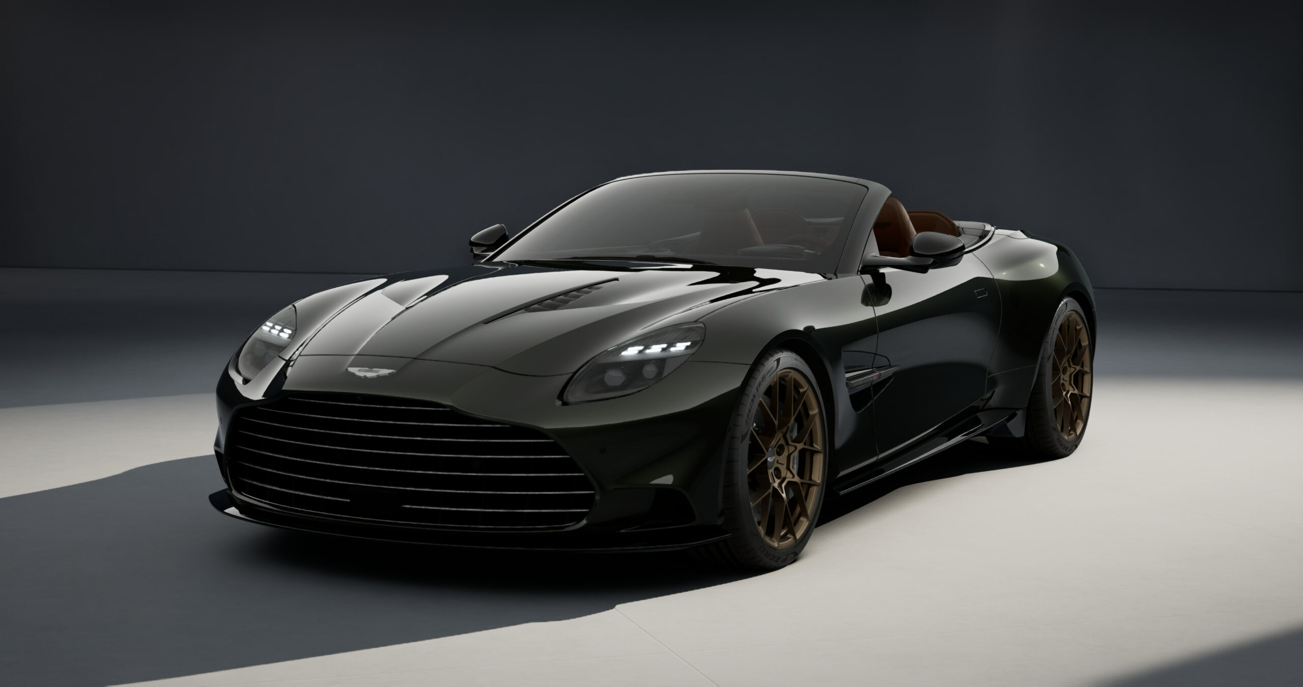 Ready2Drive Aston Martin Vanquish Volante Minotaur Green - 0