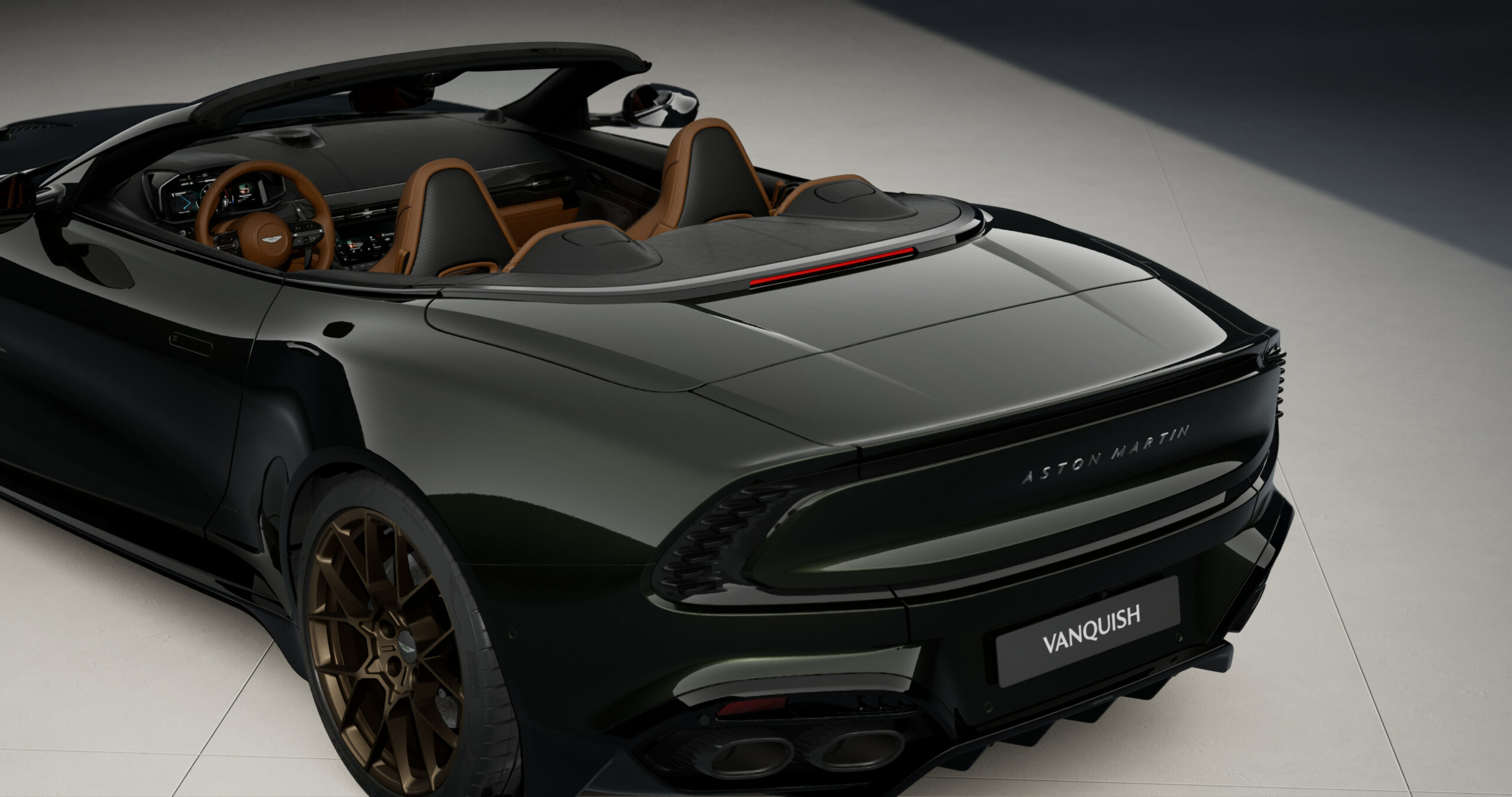 Ready2Drive Aston Martin Vanquish Volante Minotaur Green - 8