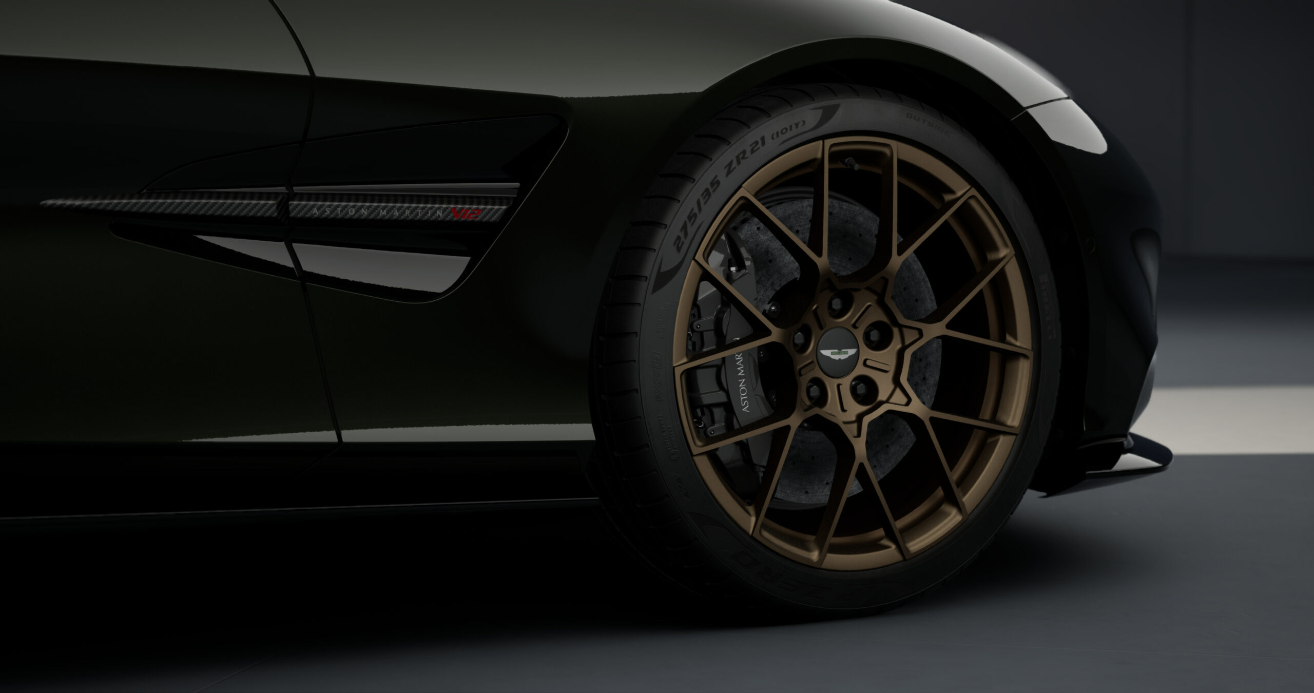 Ready2Drive Aston Martin Vanquish Volante Minotaur Green - 9