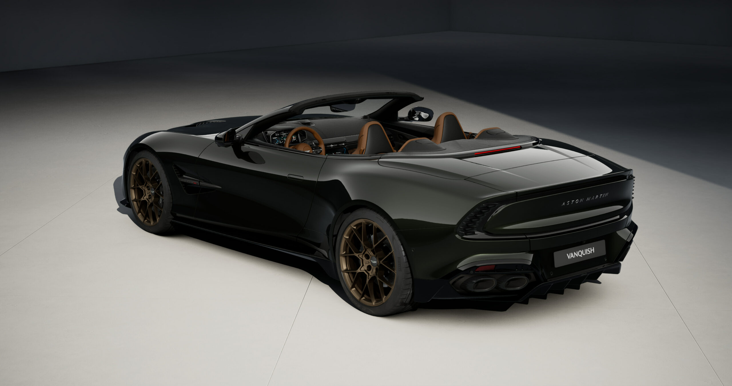 Ready2Drive Aston Martin Vanquish Volante Minotaur Green - 2