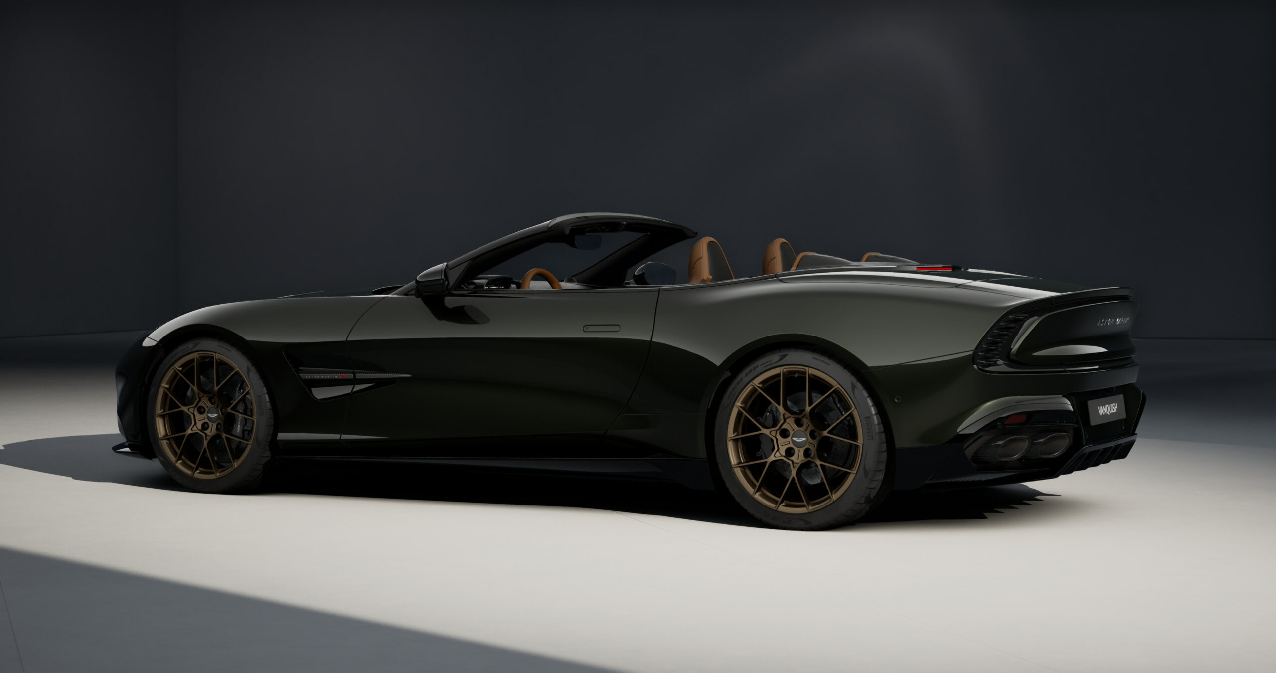 Ready2Drive Aston Martin Vanquish Volante Minotaur Green - 4