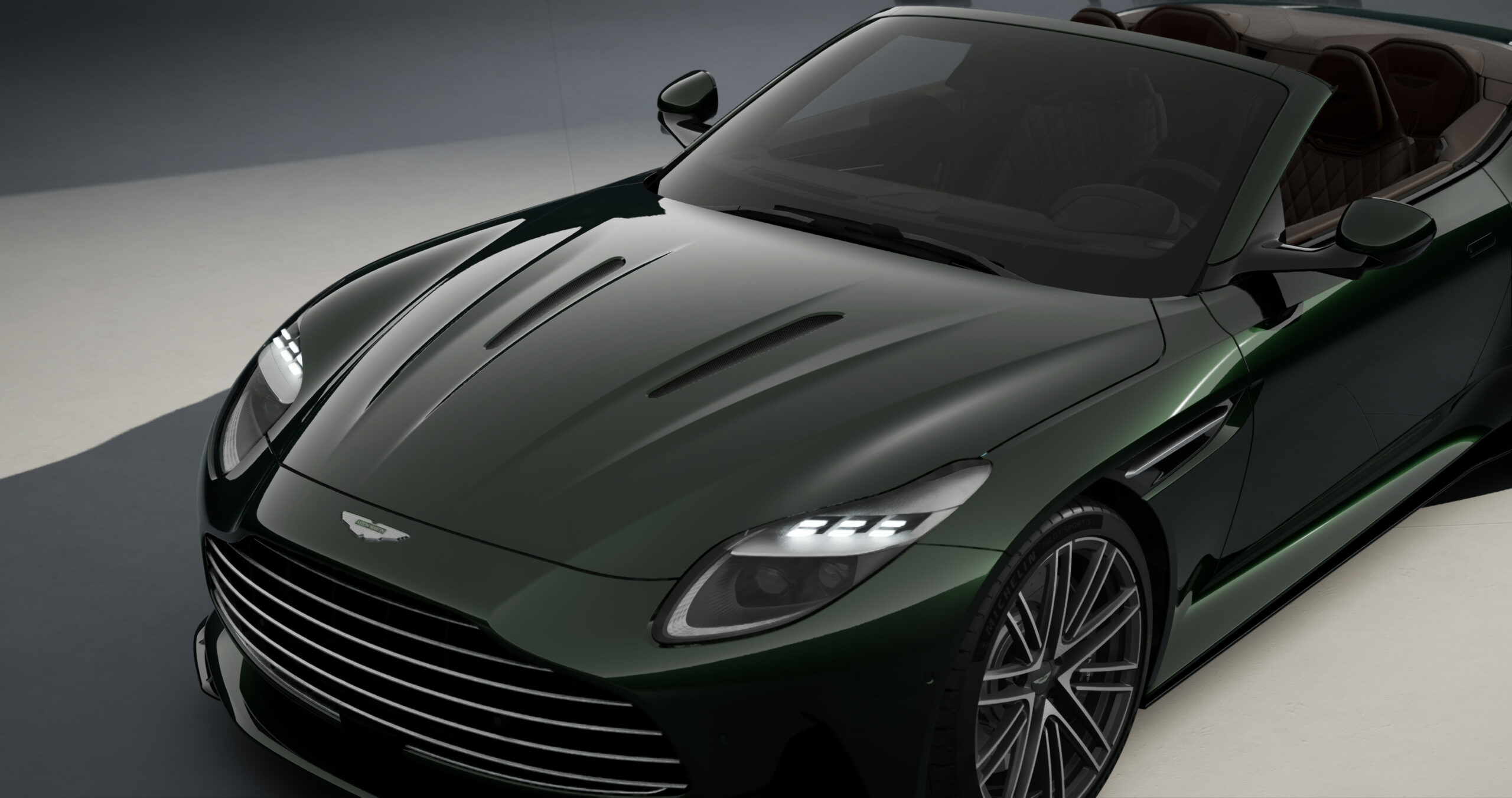 Ready2Drive Aston Martin DB12 Volante Ghillies Green - 6