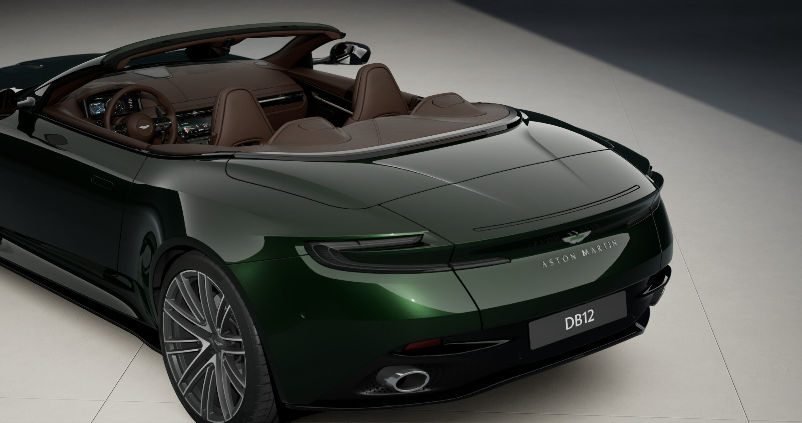 Ready2Drive Aston Martin DB12 Volante Ghillies Green - 4