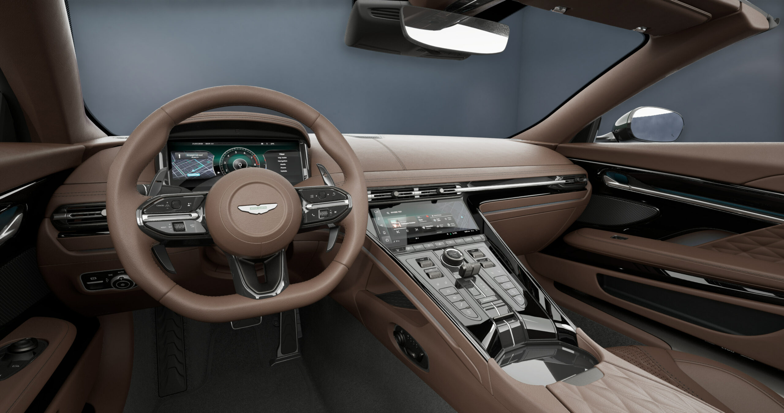 Ready2Drive Aston Martin DB12 Volante Ghillies Green - 8