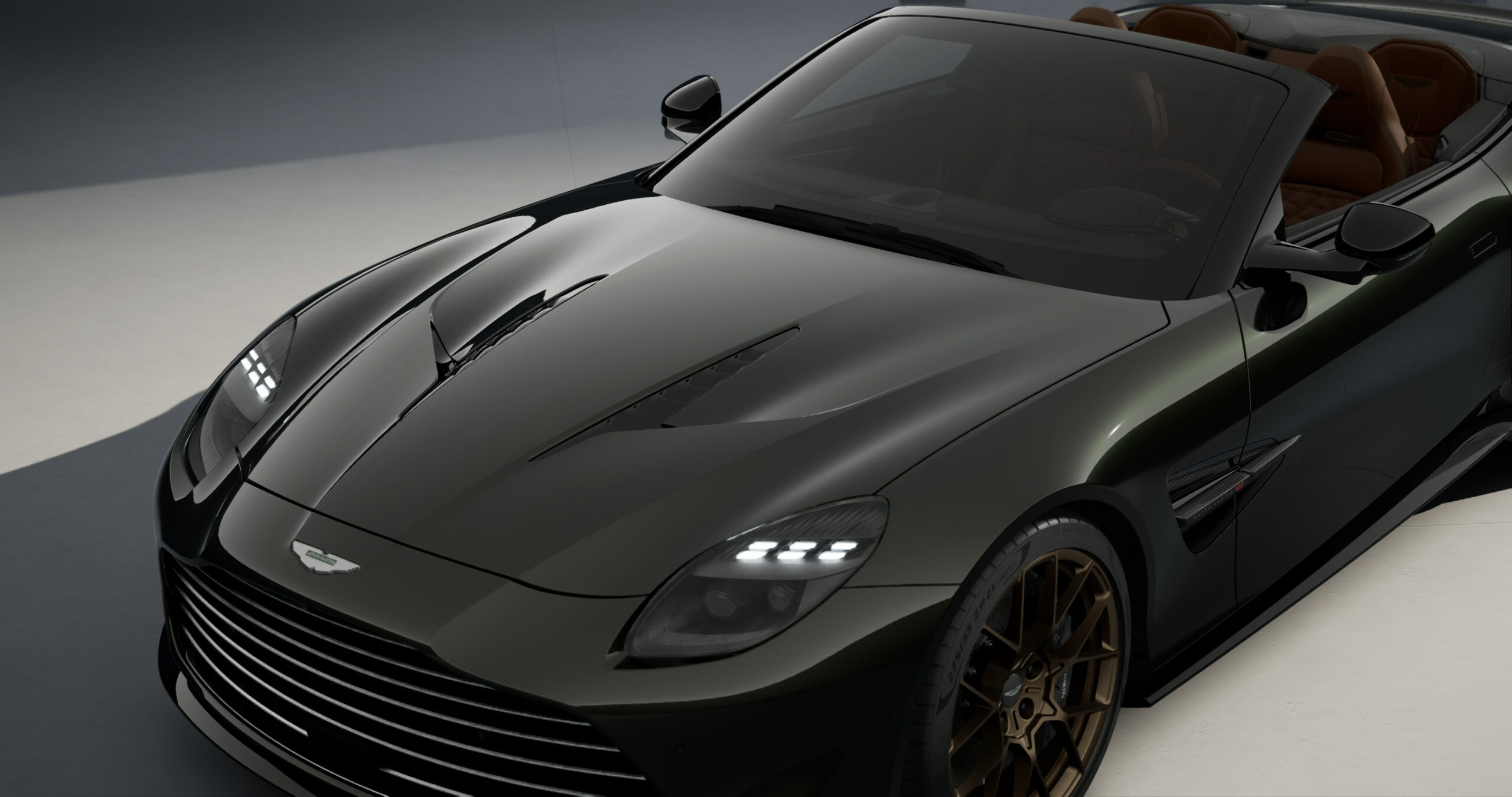 Ready2Drive Aston Martin Vanquish Volante Minotaur Green - 7